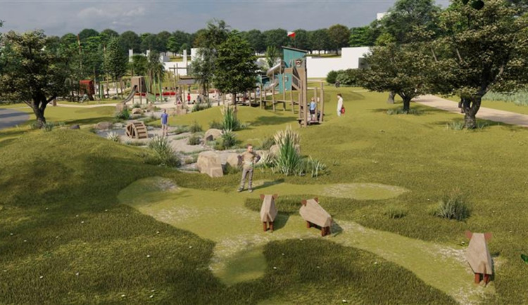 VIDEO: Nové hřiště v Českém mlýně bude vypadat úplně jinak