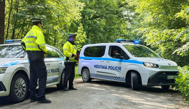 Chodec ze vzteku zdemoloval zastávku MHD. Sklo poškodilo i projíždějící auto