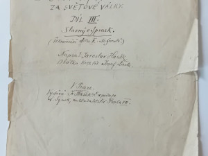 V archivu Památníku národního písemnictví objevili rukopisy Haškova Švejka