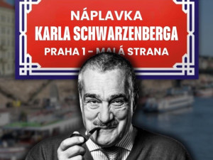 Část břehu u Karlova mostu pojmenují po Karlu Schwarzenbergovi