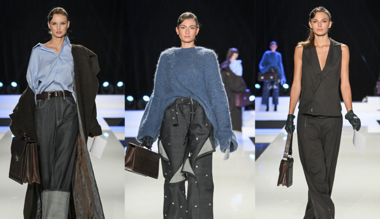 Studenti Sutnarky ovládli největší módní veletrh v Česku, cenu jim předala první dáma