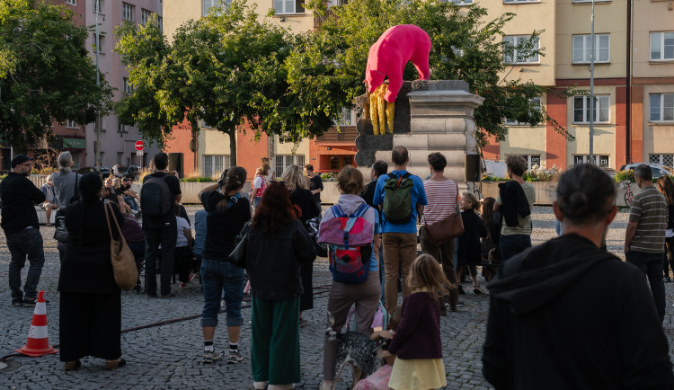 Foto z odhalení. zdroj: GHMP/Libor Galia