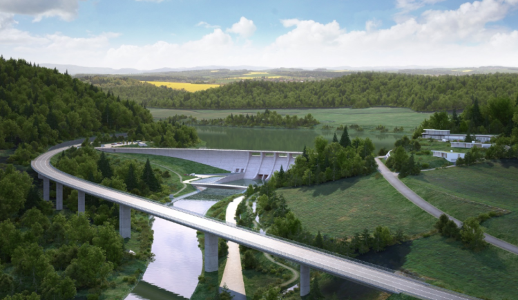 Povodí Odry požádalo o vydání stavebního povolení na přehradu v Nových Heřminovech