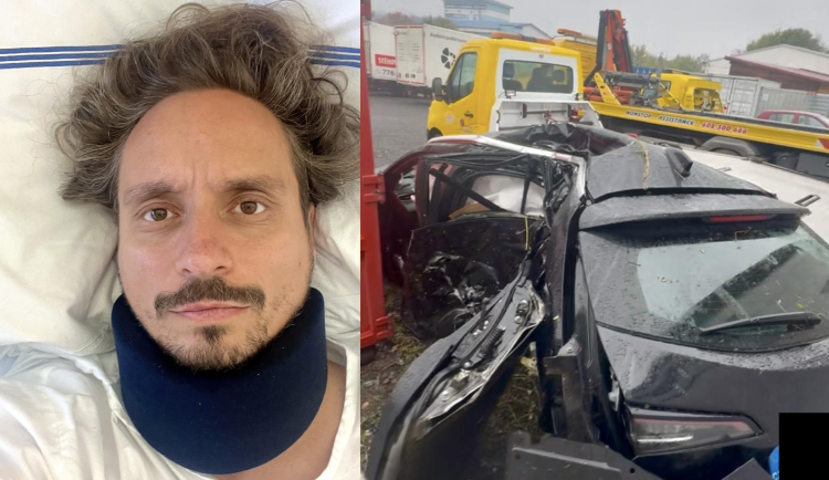 Pár desítek centimetrů rozhodlo o tom, že jsem stále naživu. Politik Mádl měl autonehodu