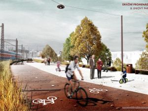 Další krok k realizaci drážní promenády v Praze 10. Město podepíše memorandum