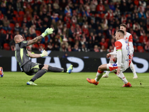 Slavia v pražském Edenu remizovala se Zlínem bez branek