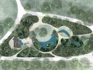 VIZUALIZACE: Obnova jezírka, nová cyklotrasa. Podívejte se, jak se změní Chotkovy sady