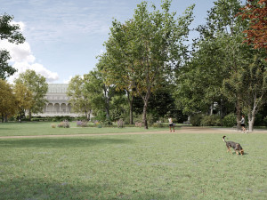 VIZUALIZACE: Obnova jezírka, nová cyklotrasa. Podívejte se, jak se změní Chotkovy sady