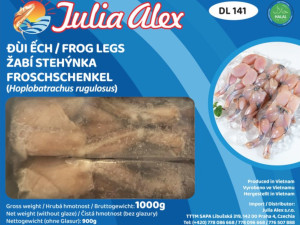 V žabích stehýnkách z Vietnamu našli salmonelu, tuny už prodali