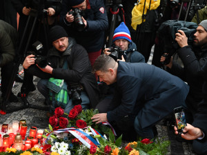 FOTO,VIDEO: 17. listopad na Národní třídě. Pavel, Babiš I Rakušan sklidili kritiku