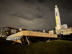 Firma nezvládla v Praze 10 zajistit kluziště ve svahu, radnice odstoupila od smlouvy