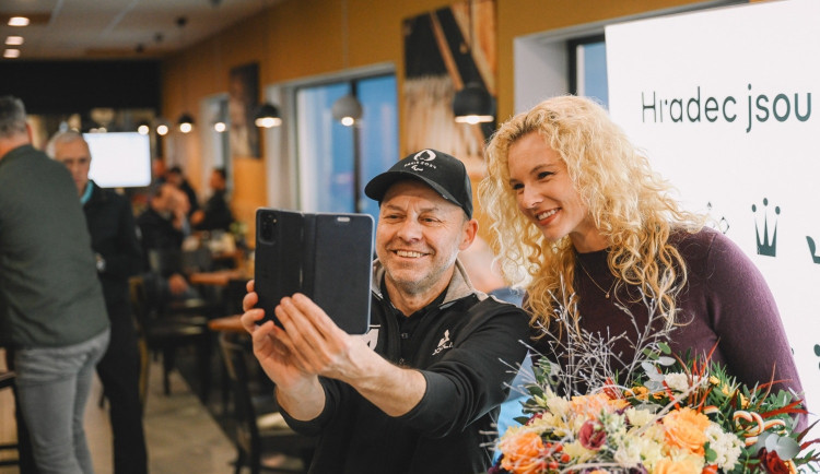 Čestná občanka a hvězda světového tenisu. Hradec tleskal Kateřině Siniakové