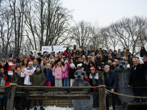 Praha představila maskoty dětské olympiády. Jsou to lachtani Bublinka a Hugo