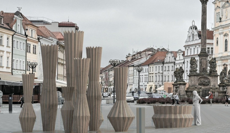 Za pár dní se budete moci projít mezi soutěžními návrhy nové kašny v Hradci