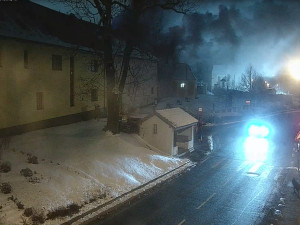 V Přední kopanině hoří dům, vyhlášen je druhý poplachový stupeň