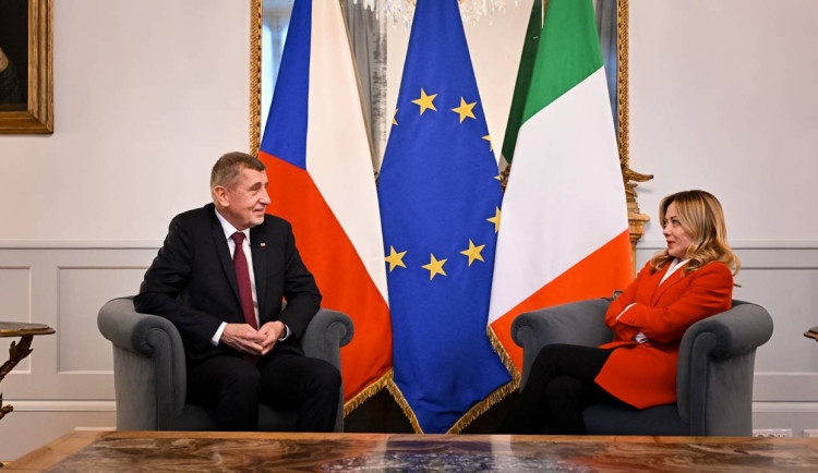 Babiš v Římě: Česko a Itálie chystají akční plán spolupráce do roku 2030