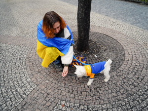 Obrazem: Staromák pro Ukrajinu