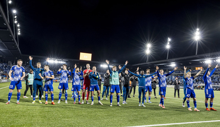 Modrobílá euforie. Sigma dokázala zdolat Lausanne a v Konferenční lize slaví postup