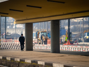 FOTO: Smíchovské nádraží roste před očima. První nástupiště dokončí letos