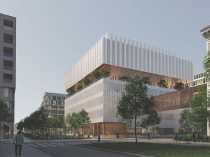 VIZUALIZACE: Vysoká škola chemicko-technologická chystá novou budovu se superpatrem