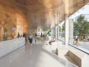 VIZUALIZACE: Vysoká škola chemicko-technologická chystá novou budovu se superpatrem