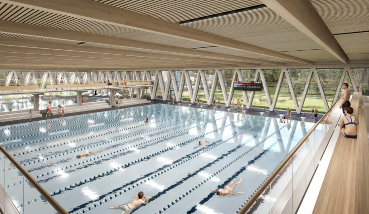 Padesátimetrový bazén v Prostějově? Výhod a nevýhody, otázky a odpovědi. Referendum se blíží