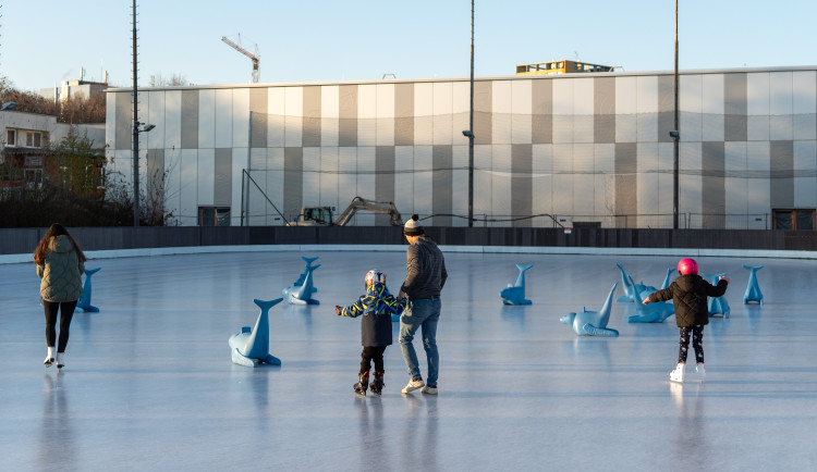 Brusle do skříně, brněnská kluziště zavřela. Na led vyrazily desetitisíce lidí