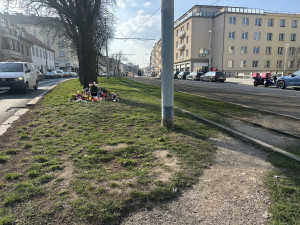 Spolužáci se loučí s dívkou sraženou tramvají. Vedení Prahy 6 posílí dopravní výchovu
