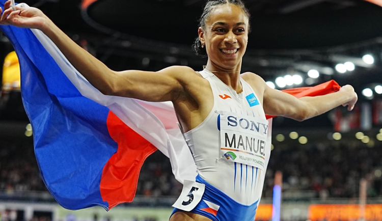 Halová mistryně světa v běhu na 400 metrů Manuel se těší na oslavu s rodinou