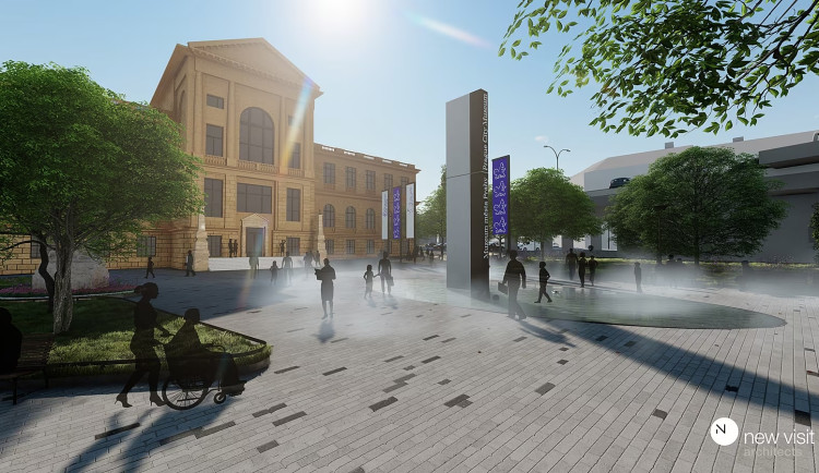 Fontána i nové cesty. Zanedbané náměstí na Florenci čeká proměna