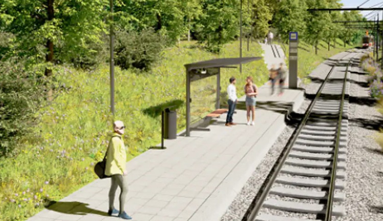 Pozemky pro tramvajovou trať na Žižkově