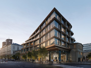 VIZUALIZACE: Penta bude u Masarykova nádraží stavět další kanceláře