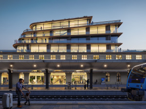 VIZUALIZACE: Penta bude u Masarykova nádraží stavět další kanceláře