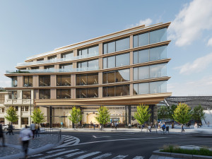 VIZUALIZACE: Penta bude u Masarykova nádraží stavět další kanceláře