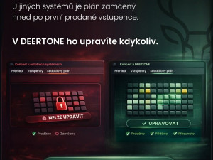 Vstupenky i produkty na jednom místě. Deertone mění český ticketing