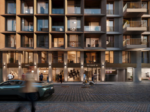 VIZUALIZACE: Penta postaví v Petrské čtvrti byty za víc než 1,1 miliardy