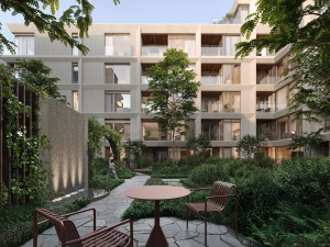 VIZUALIZACE: Penta postaví v Petrské čtvrti byty za víc než 1,1 miliardy