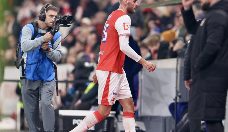 Tomáš Chorý dostal v zápase červenou kartu