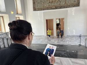 Hrad si přišly zdarma prohlédnout tisíce lidí, zklamal je ale chybějící prezident