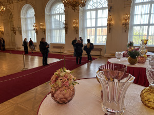 Hrad si přišly zdarma prohlédnout tisíce lidí, zklamal je ale chybějící prezident