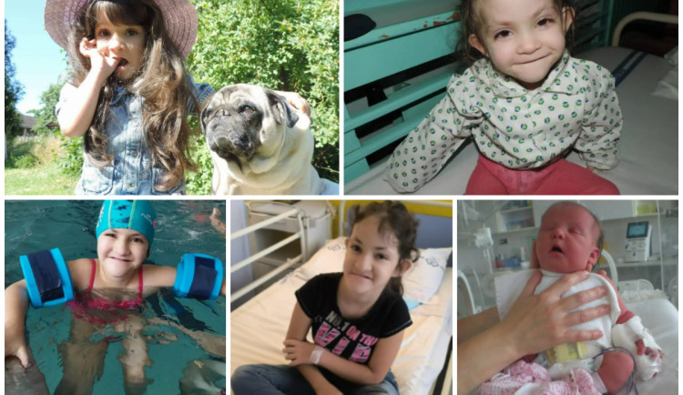 Leonka potřebuje každodenní péči. Žije se vzácnou genetickou nemocí