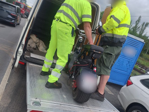 Policisté se zaměřili na motorky a koloběžky. Za tři dny rozdali pokuty za 85 tisíc