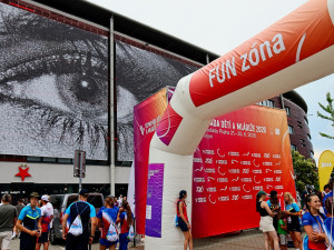 FOTO: V Praze se poprvé koná Olympiáda dětí a mládeže, začala velkolepou show v Edenu