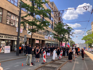 Zaměstnanci ČT a Českého rozhlasu vstoupili do stávky, nevylučují další protesty