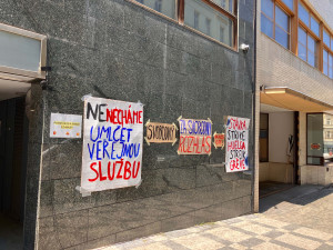 Zaměstnanci ČT a Českého rozhlasu vstoupili do stávky, nevylučují další protesty