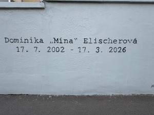 Zesnulou influencerku Mínu připomíná ve Vysočanech nový mural
