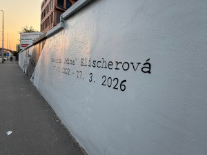 Zesnulou influencerku Mínu připomíná ve Vysočanech nový mural