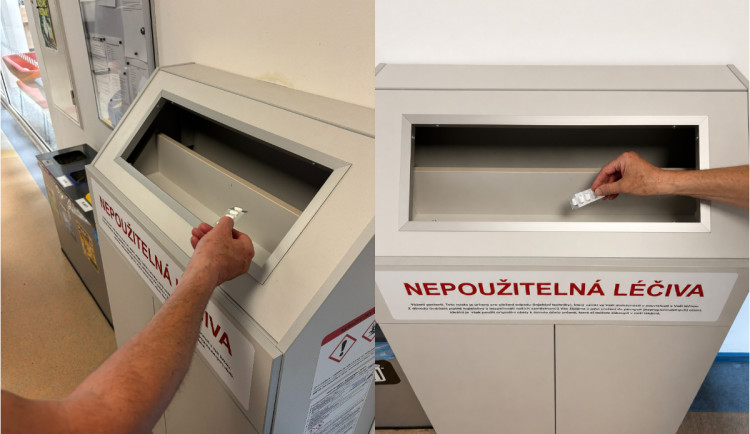 Staré léky do popelnice nepatří. Jihlavská nemocnice má na ně nový sběrný box