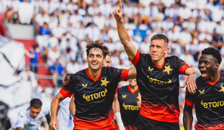Slavia pokračuje ve vítězné sérii, nad Baníkem vyhrála 4:0