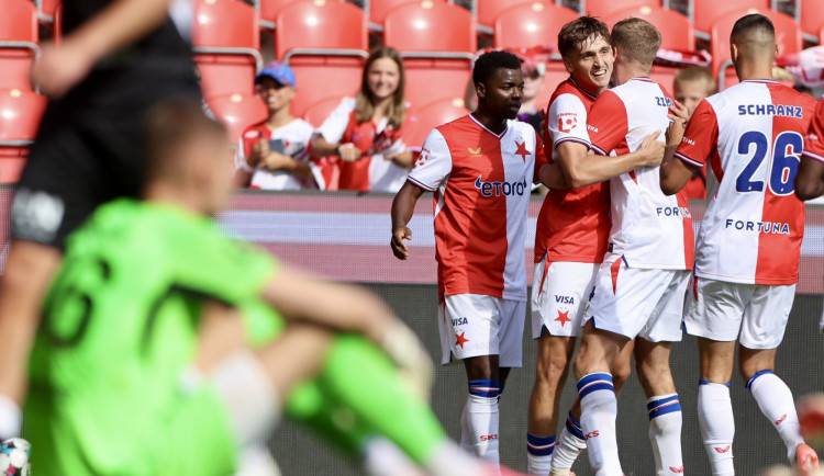 Chytil zařídil Slavii výhru nad Pardubicemi. Sešívaní zvítězili 2:1
